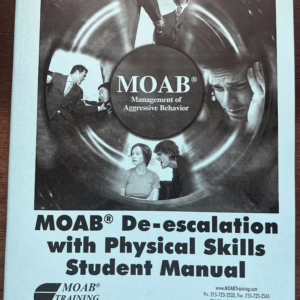 MOAB De-escalation with Physical Skills (Light Blue) (Formerly MOAB 2-Day)